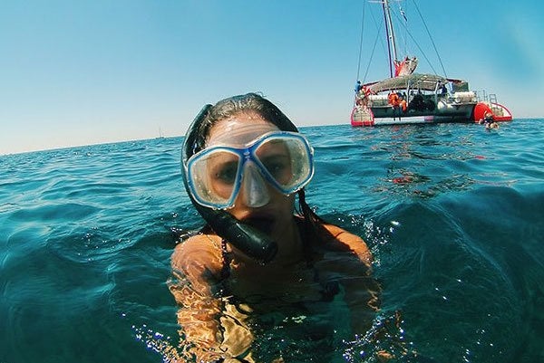 Meredith Kress snorkel selfie in ocean?width=698&height=466&fit=crop&auto=webp