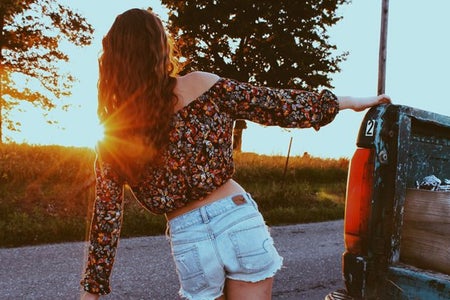 Amelia Kramer-Golden Hour Country Road Trip