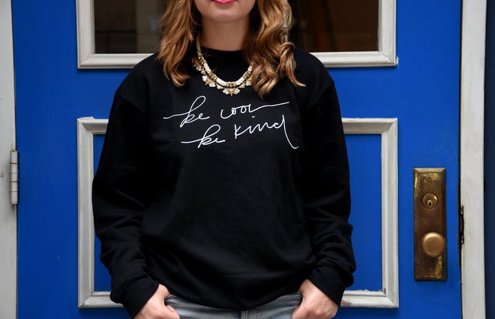 Be Kind Back Sweater