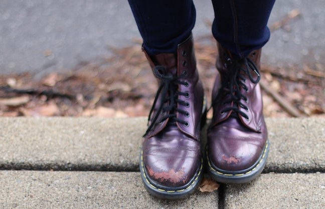 doc martens lace color code