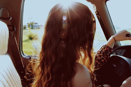 Amelia Kramer-Girl Driving On A Road Trip