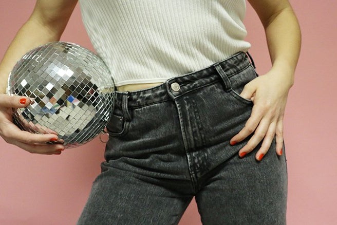 molly longest disco ball high waisted jeans party fun?width=698&height=466&fit=crop&auto=webp