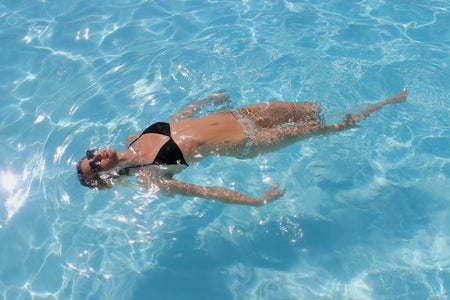 Anna Schultz-Girl Relaxing In Pool