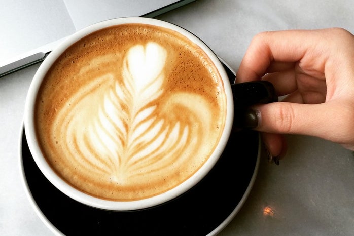 Coffee Latte Art Honeymoon