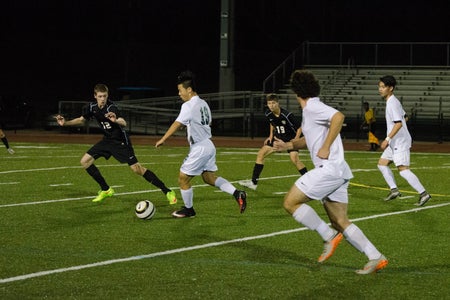 Sports Boys Soccer Chasing For Ball