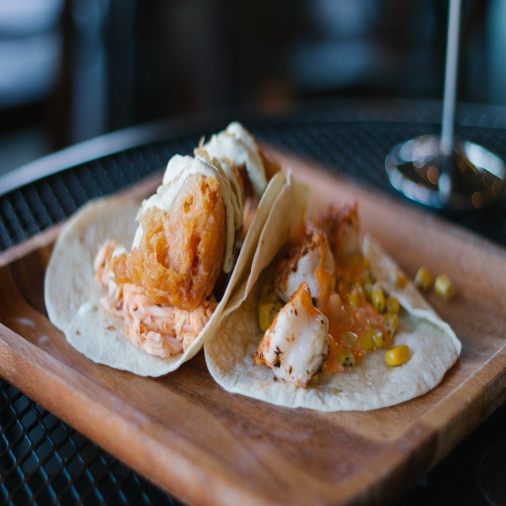 Fusiontempura And Shrimp Tacos