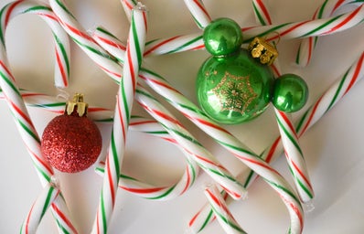 Candy Canes Ornaments Christmas