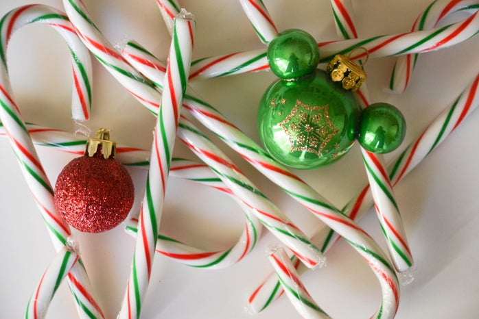 Candy Canes Ornaments Christmas