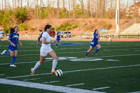 Sports Girl Soccer Player