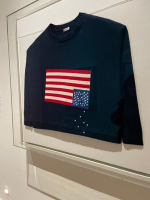 American flag sweater at the Met