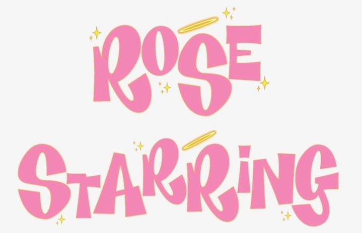 header that says rose starring
