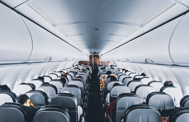 People Inside Commercial Air Plane
