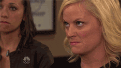 Angry Leslie Knope
