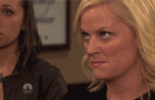 Angry Leslie Knope