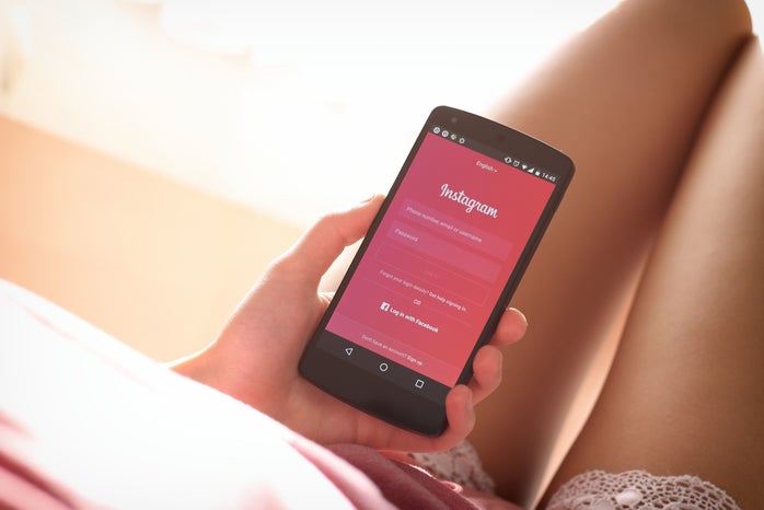Android Phone App Blur Business