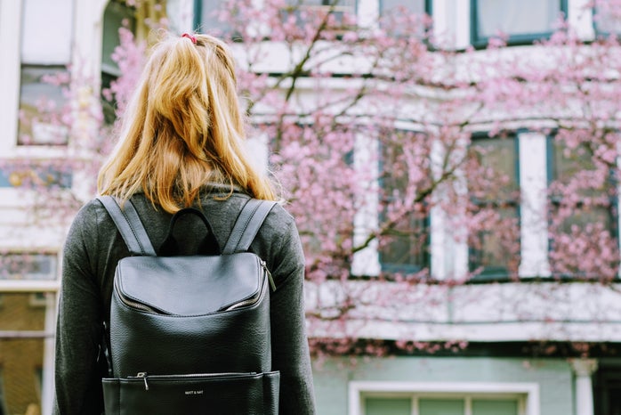 Adult Back View Backpack Beautiful