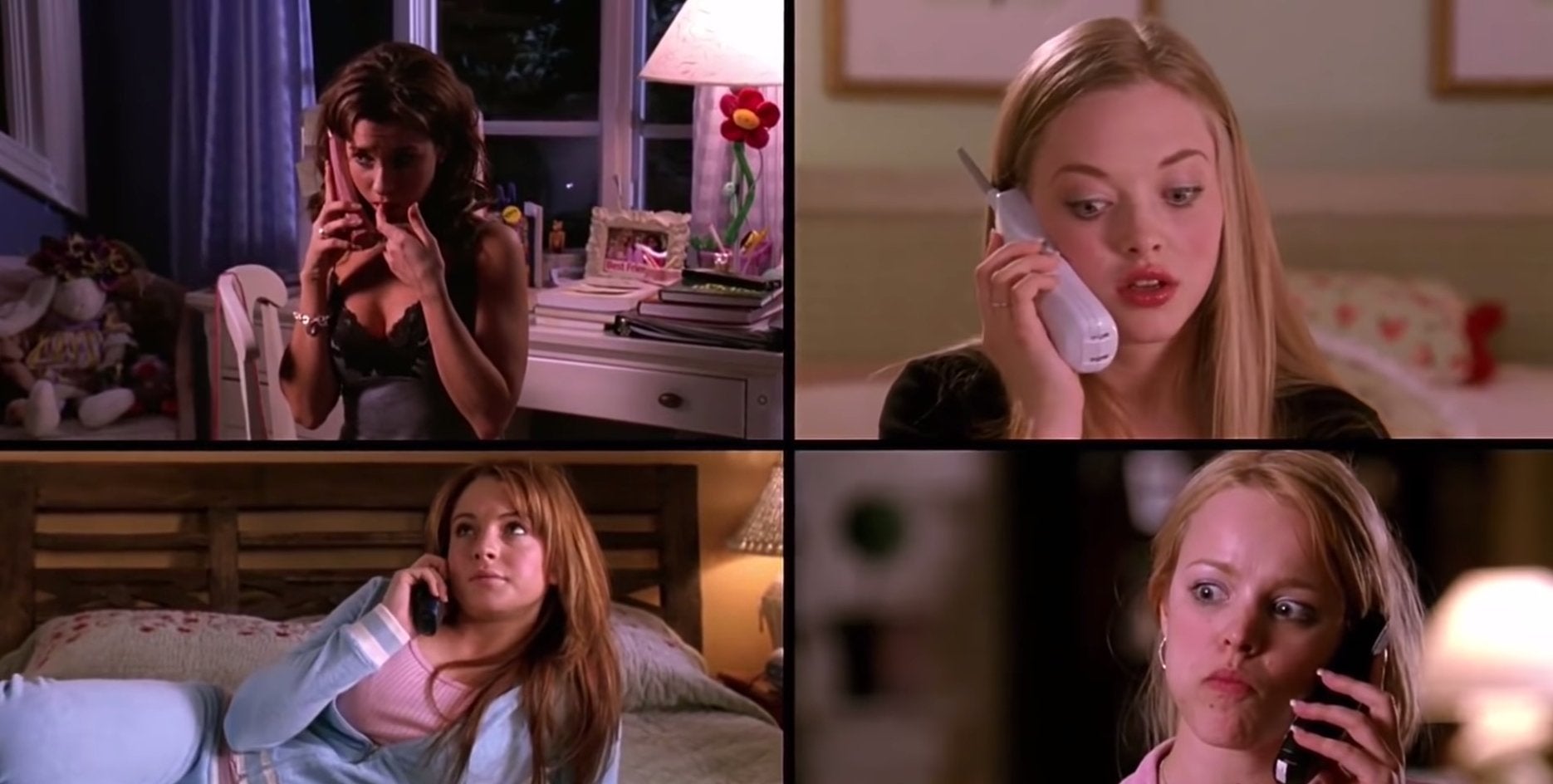 Mean Girls phone scene