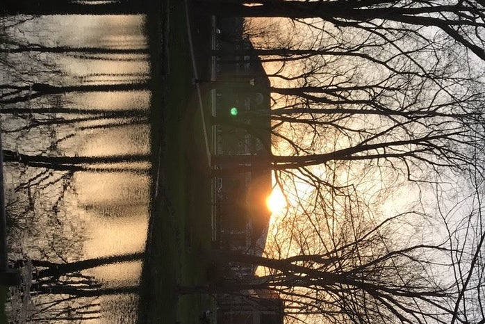 Ohio University Sunset at Emeriti Park