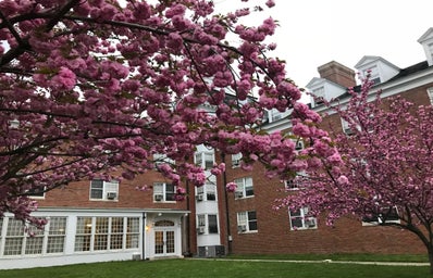 Ohio University Washington Hall Spring