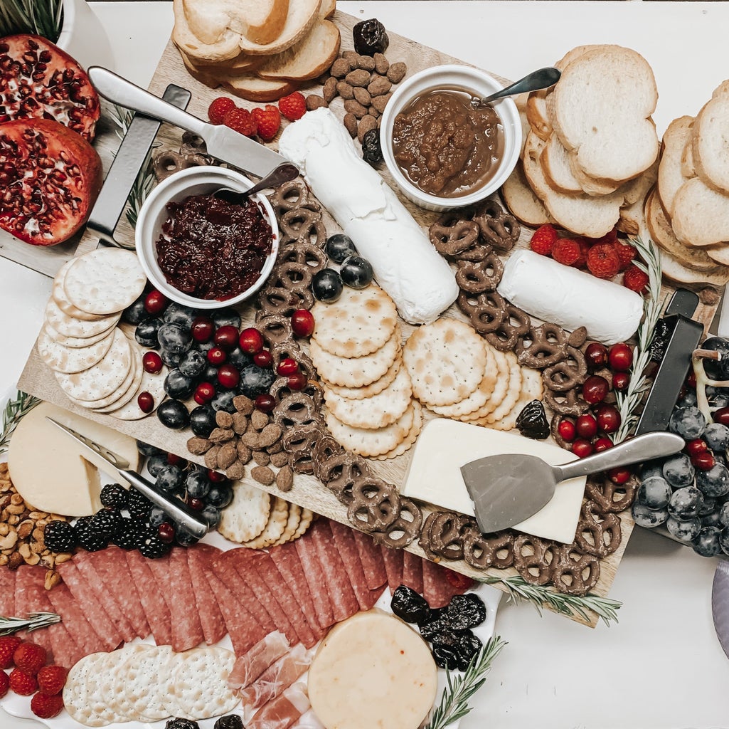 charcuterie spread