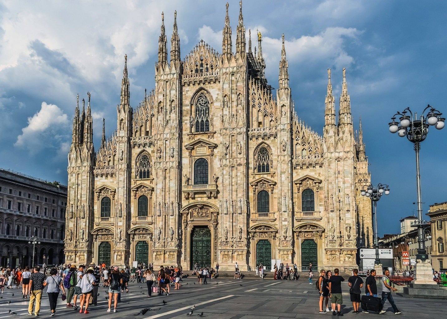 Milano Duomo cathedral in Italy in daytime