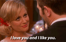 Parks and Rec love gif
