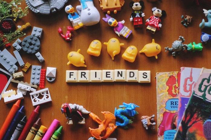 friends in scrabble letters