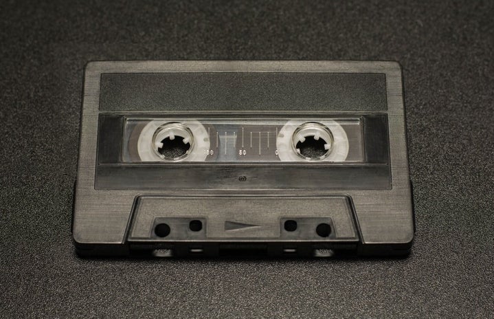 black cassette
