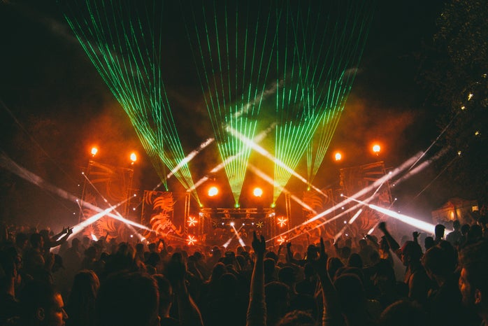 Concert with Lasers