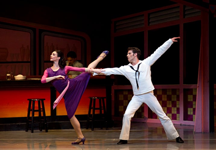 Kathleen Breen Combes and James Whiteside; photo by Gene Schiavone, courtesy of Boston Ballet