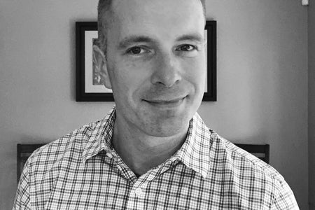 Mike Stewart black and white