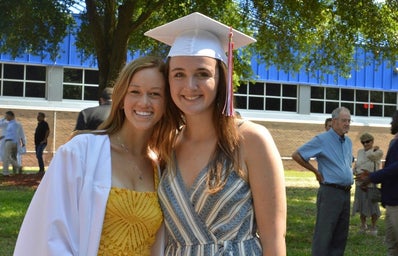 Addison and SG at graduation