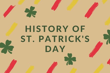 Article Graphic made on Canva for St. Patricks Day
