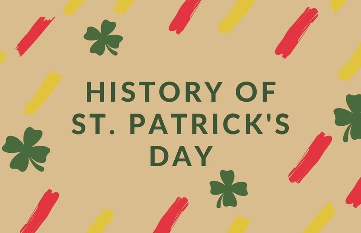 Article Graphic made on Canva for St. Patricks Day