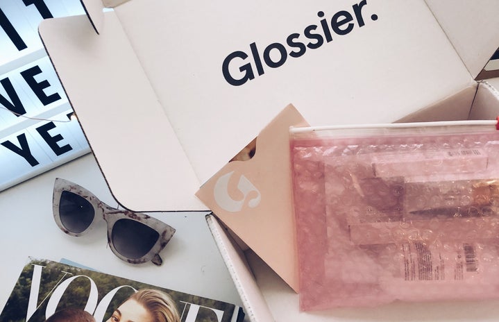 Glossier package