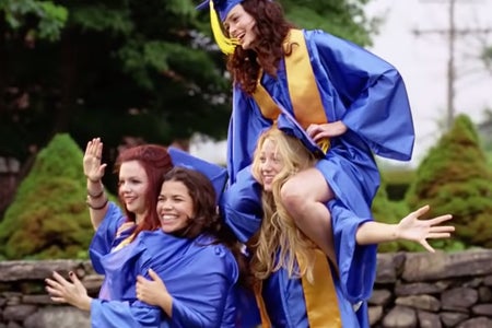 The Sisterhood of the Traveling Pants graduation scene