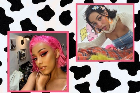 Doja Cat Graphic collage