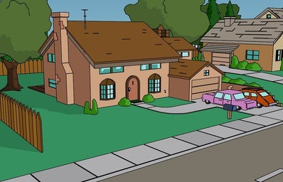Fan art Simpsons House
