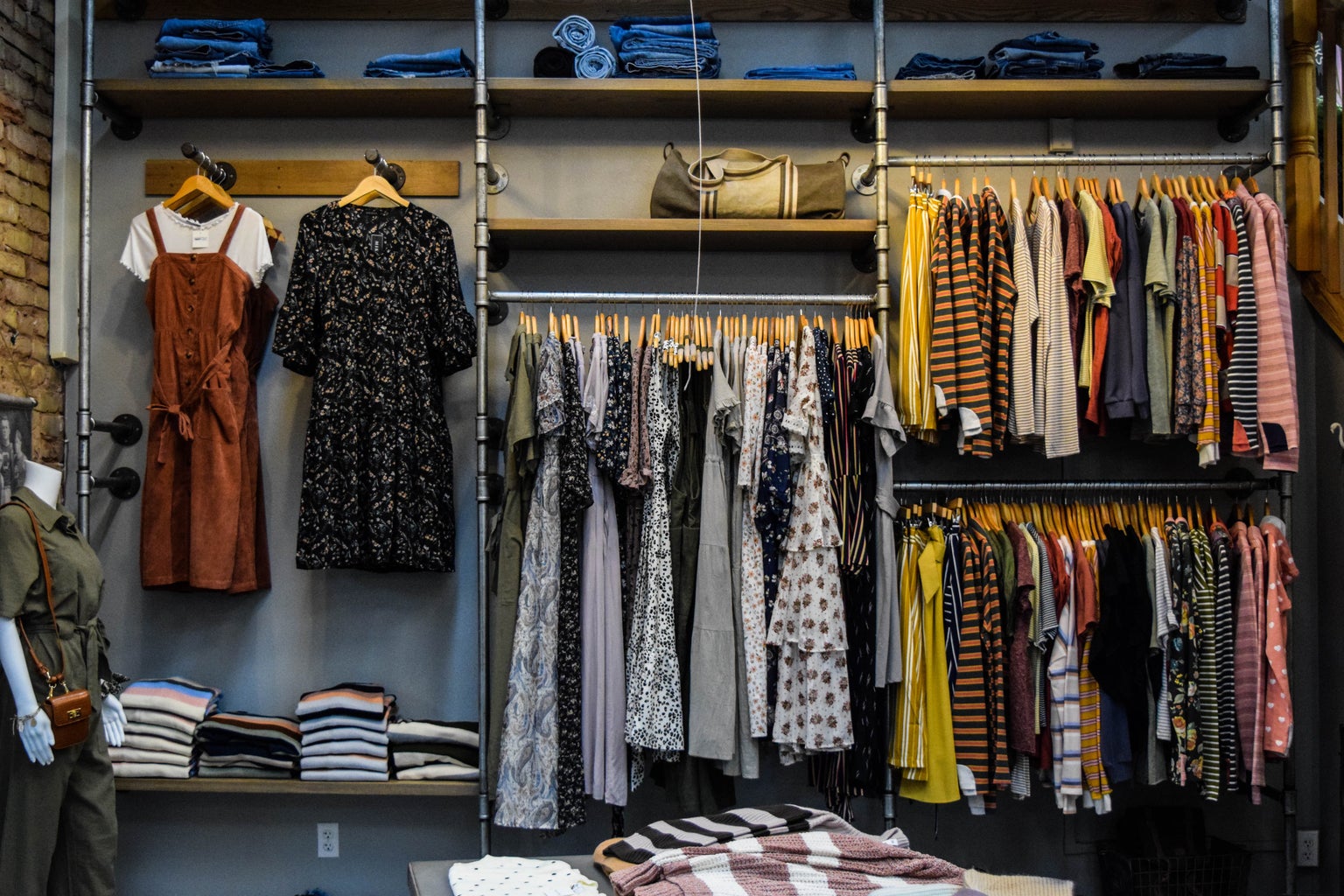 photo of an organized closet