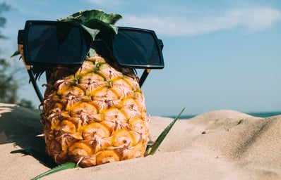 Pineapple with Sunglasses (rep image)
