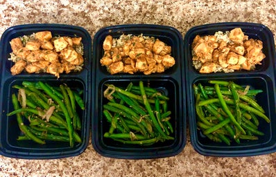 Meal Prep: Chicken with Green Beans