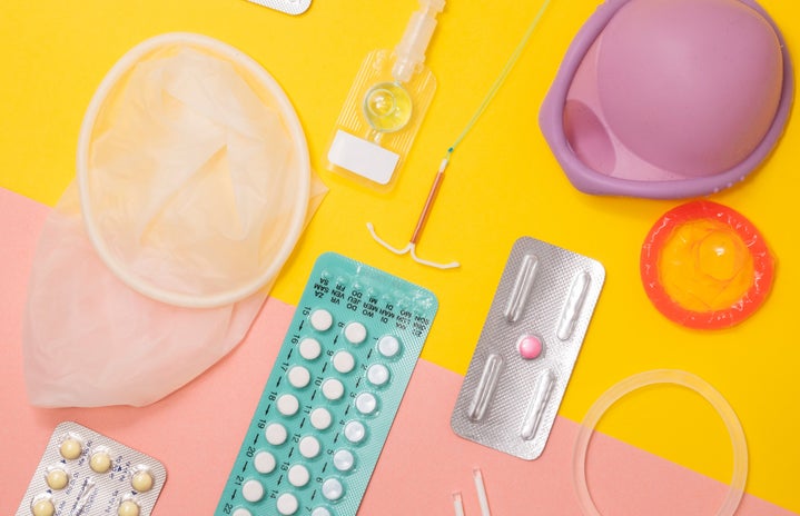 birth control methods against pink and yellow background copyjpg by Reproductive Health Supplies Coalition?width=719&height=464&fit=crop&auto=webp