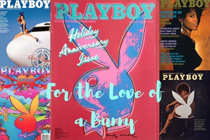 playboy cover collage