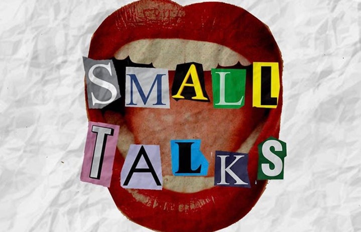 cover of Small Talks Magazine - logo