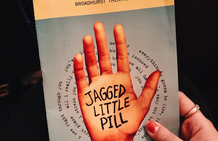 Image of Jagged Little Pill Playbill