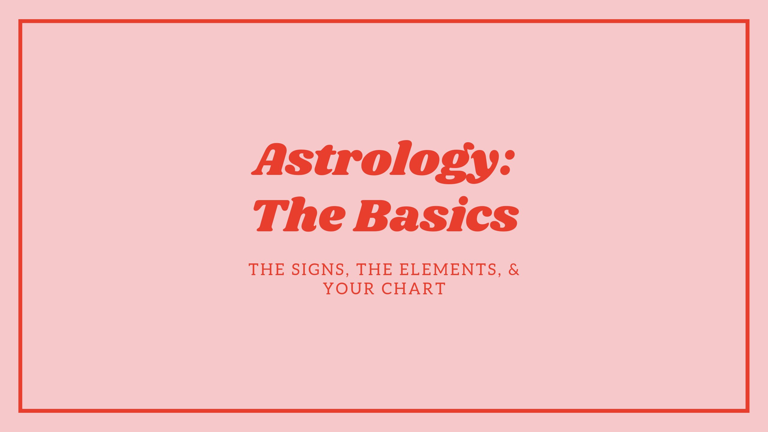 astrology guide for beginners