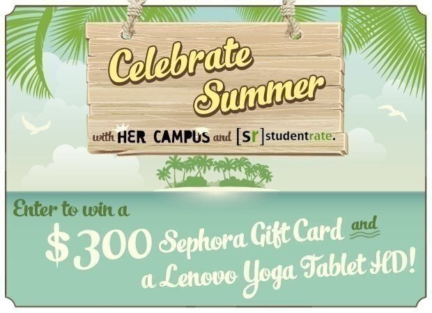 Studentrate Celebrate Summer