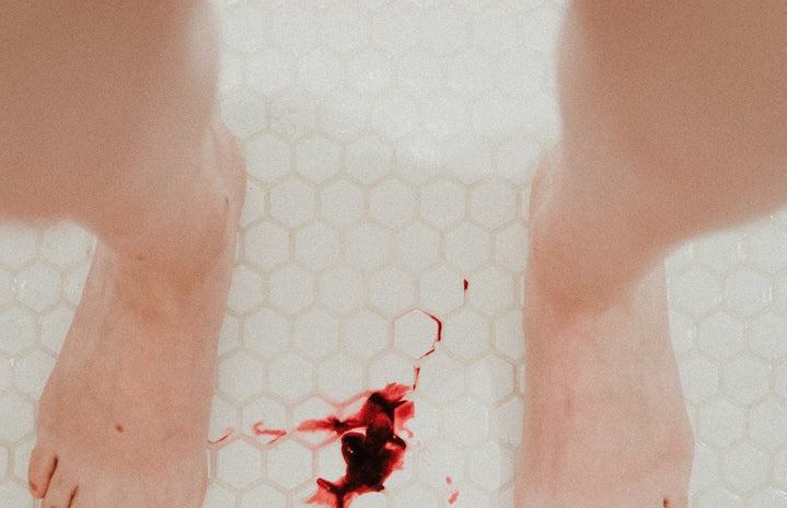 standing in shower with blood on floor by Monika Kozub?width=719&height=464&fit=crop&auto=webp