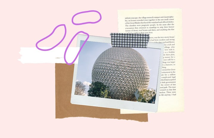 article graphic, EPCOT, Spaceship Earth