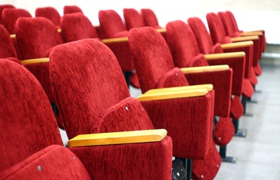 Red Theater Chairs